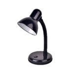 Veioză E27 Cablu 2m Neagră 220V Klaus