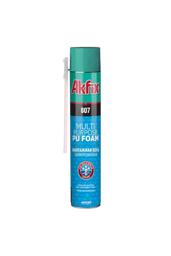 Spumă Mega PU Pai Iarnă -6°C 850 ml, 807, Akfix