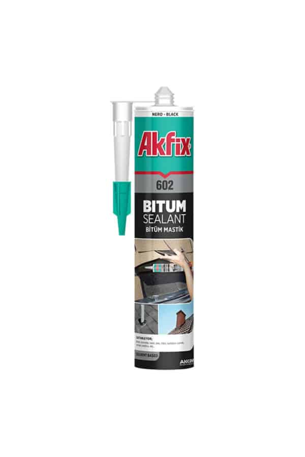 Sigilant Bitum 310 ml, 602, Negru, Akfix