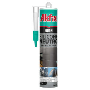 Silicon Neutru Construcții 310 ml, 905N, Gri, Akfix