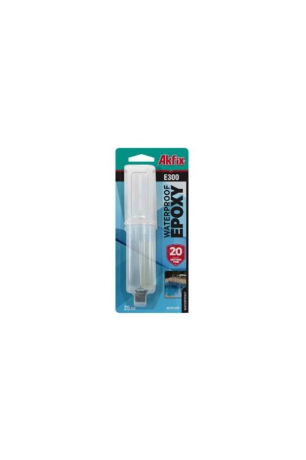 Adeziv Epoxidic Impermeabil E300 Seringă, Akfix