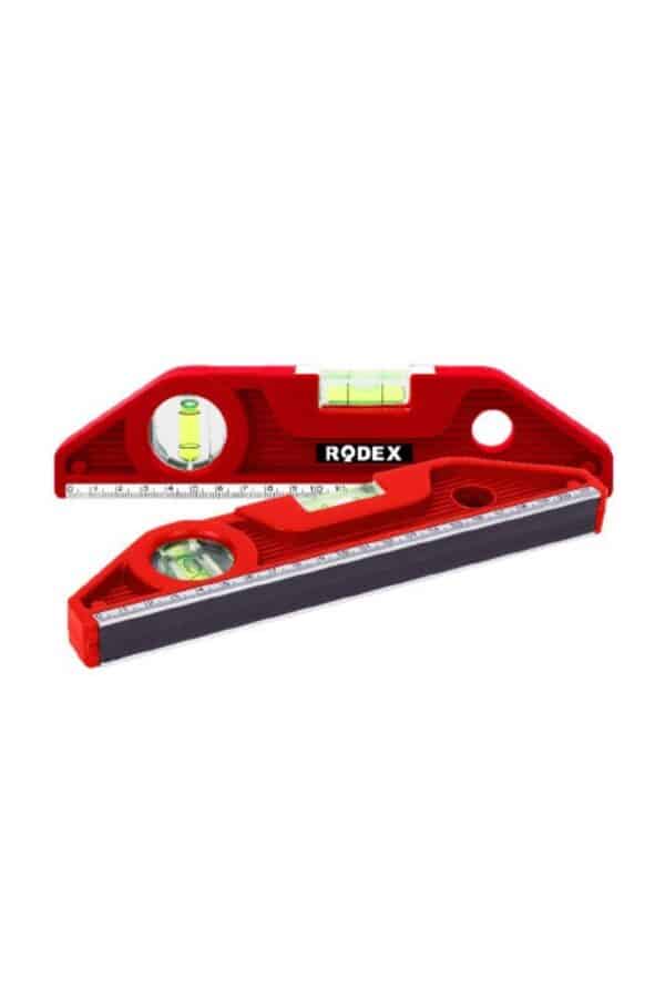 Nivelă Plastic Profesională cu Magnet Rodex