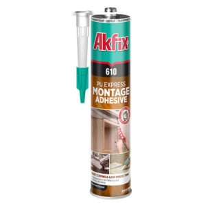 Adeziv Montaj PU Express 610, 310 ml, Transparent, Akfix