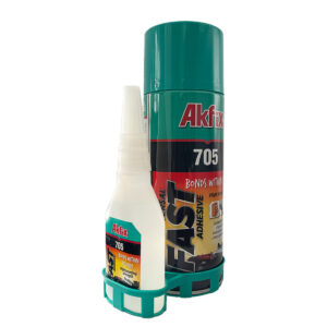 Adeziv 705 Bicomponent Kit 65 g + 200 ml, Akfix