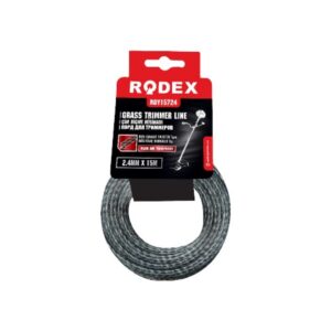 Fir Motocoasă Pătrat Twist 2.4 mm × 15 m Rodex