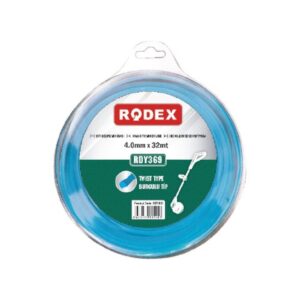 Fir Motocoasă Trefoil (Trifoi) 4.0 mm × 32 m Rodex