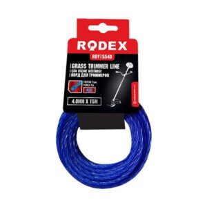 Fir Motocoasă Trefoil (Trifoi) 4.0 mm × 15 m Rodex