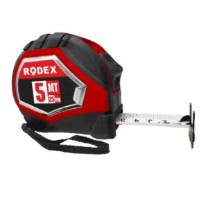 Ruletă Magnetică 5 m × 25 mm 170 25mm 0525 Rodex