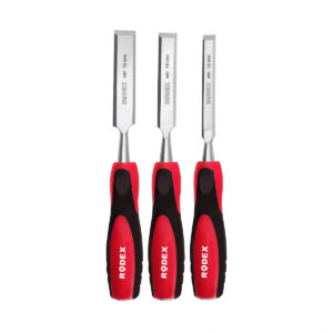 Set 3 Dălți Lemn 12-16-18 mm Cr-V Rodex