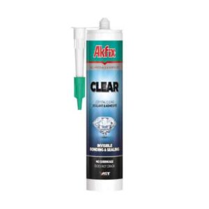 Adeziv MS Polimer Cristal Transparent 290 ml, Akfix