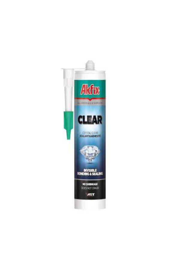 Adeziv MS Polimer Cristal Transparent 290 ml, Akfix