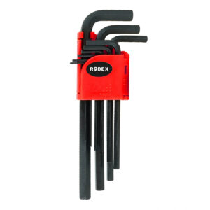 Set 9 Chei Imbus Hex 1,5-10 mm Lung 121 Rodex