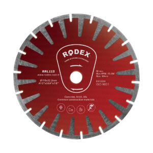 Disc Diamantat Segmentat Turbo 115 mm Rodex