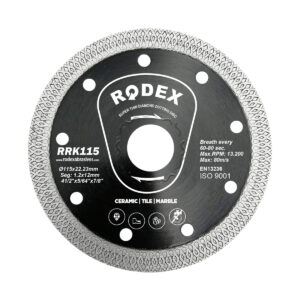 Disc Diamantat Ultra Subțire 125 mm Rodex
