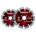Disc Diamantat Segmente Sudate cu Laser 115 mm Rodex
