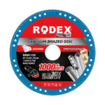 Disc Brazat Vacuum Inox Ø125 mm Rodex