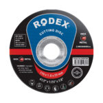 Disc Tăiere Metal Ø115×1.0 mm 115N Rodex