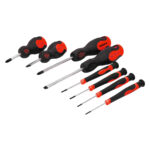 Set 8 Șurubelnițe Vârfuri Magnetice Oțel S2 Rodex