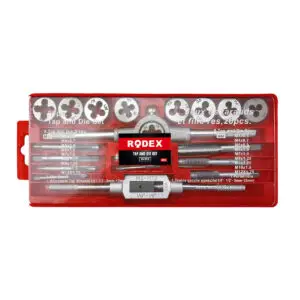 Set Filiere Si Tarozi, 20Pcs, Otel Cr-V, Cds22, 20 Rodex