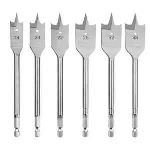 Burghiu Plat Lemn Ø32 mm 3 buc Rodex