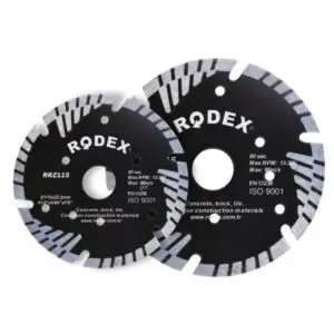 Disc Diamantat Turbo Ø115 mm Rodex