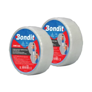 Bandă Fibră Sticlă Autoadezivă 50 mm × 20 m Bondit
