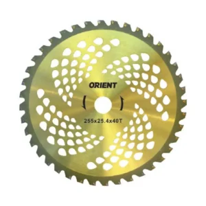 Lamă Motocoasă 255×25.4×40T Gold, Orient