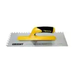 Gletieră cu Dinți 8x8 mm Inox 35 cm, Mâner Ergonomic, Orient