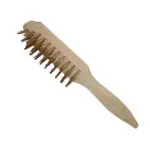Perie de Sârmă 6" cu Mâner de Lemn, Orient