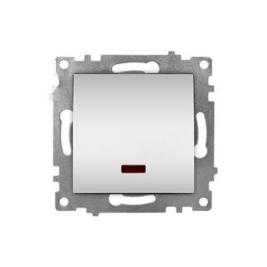 Ramă Întrerupător Dublu Aluminiu (gri metalic) 02 Klaus