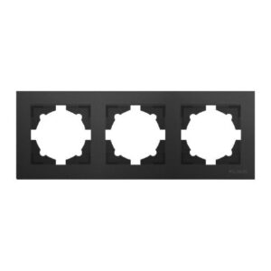 Set 15 Rame Decorative Tripla Alb Klaus