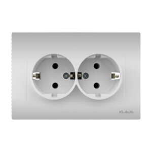 Set 6 Priza Dubla Schuko KE01308C Klaus