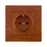 Set 10 Priza Schuko Efect lemn KE01507 Klaus