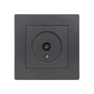 Set 10 Priza Date Cat5e RJ45 Antracit (gri inchis) 17 Klaus