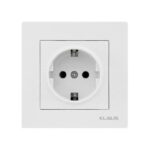 Set 10 Priza Schuko Alb KE01107 Klaus