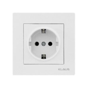 Set 10 Priza Schuko Alb KE01107 Klaus