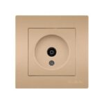 Set 10 Priza Date Cat5e RJ45 Auriu mat KE01417 Klaus