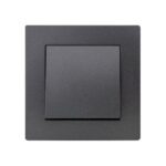 Set 10 Întrerupător Simplu Antracit (gri închis) Klaus