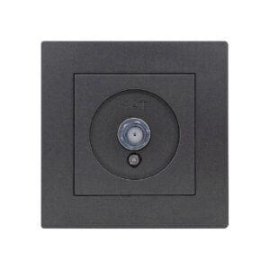 Set 10 Priză Date Cat5e Antracit fără Ramă 21 Klaus