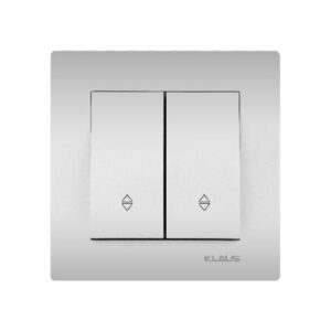 Set 10 Întrerupător Va-et-Vient Aluminiu 20 Klaus