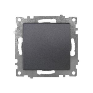 Ramă Întrerupător Dublu Antracit (gri închis) KE01701W Klaus