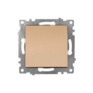 Ramă Întrerupător Dublu Auriu mat KE01401W Klaus