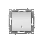 Ramă Întrerupător Dublu Aluminiu (gri metalic) 19 Klaus