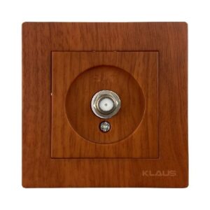 Set 10 Priza Schuko Efect lemn KE01521 Klaus