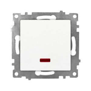 Ramă Întrerupător Dublu Alb KE01102W Klaus