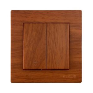 Set 10 Întrerupător Va-et-Vient Efect lemn KE01520 Klaus