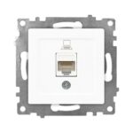 Set 10 Priza Date Cat5e RJ45 Alb KE01112W Klaus