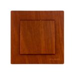 Set 10 Întrerupător Intermediar (Cap Cruce) Efect lemn Klaus