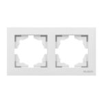 Ramă Întrerupător Dublu Alb KE01150 Klaus