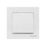 Set 10 Întrerupător Simplu Alb Klaus